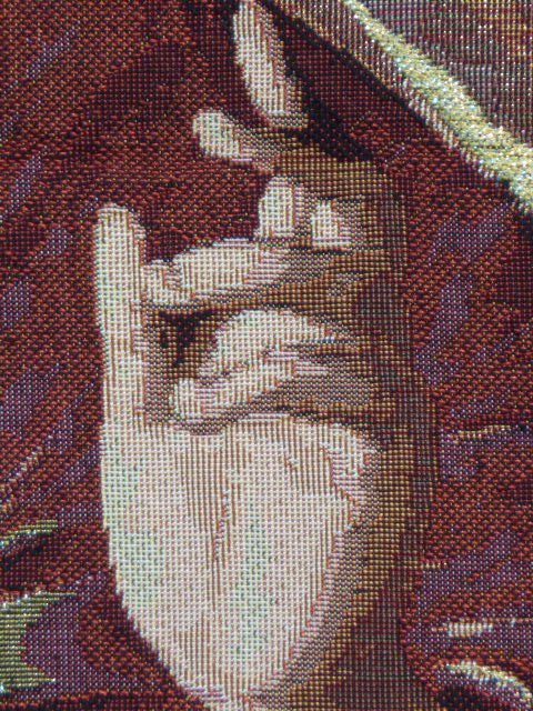 Tapiz Corazón de María 50 x 70 cm