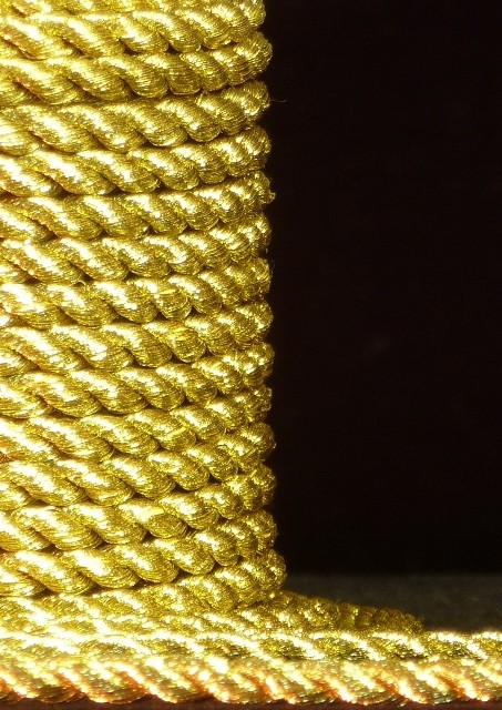Cordón metalizado 4 mm