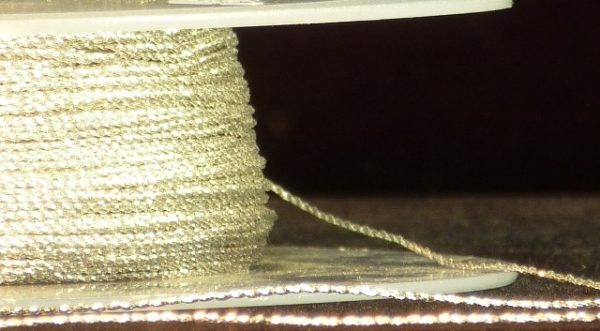 Cordón metalizado 1 mm