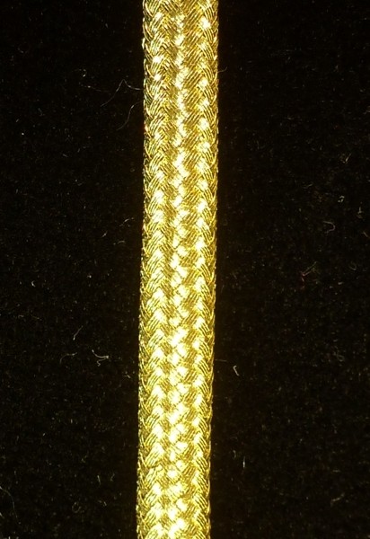 Cordón tubular metal