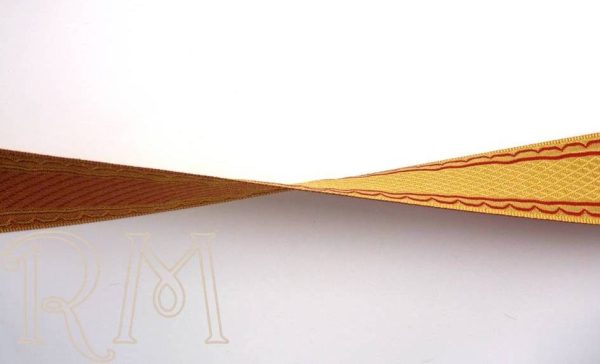 Galón tradicional metal y color 4 cm