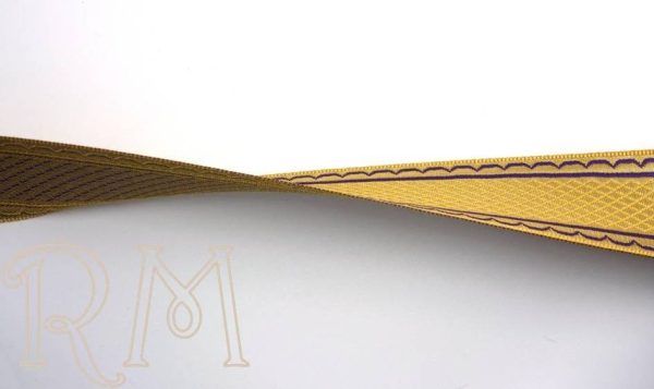 Galón tradicional metal y color 4 cm
