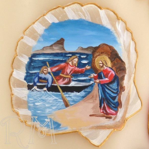 Cirio Pascual 2021 Año Santo conchas